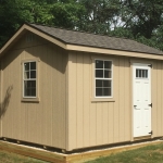 New Berlin Shed With extra windows and side service door.